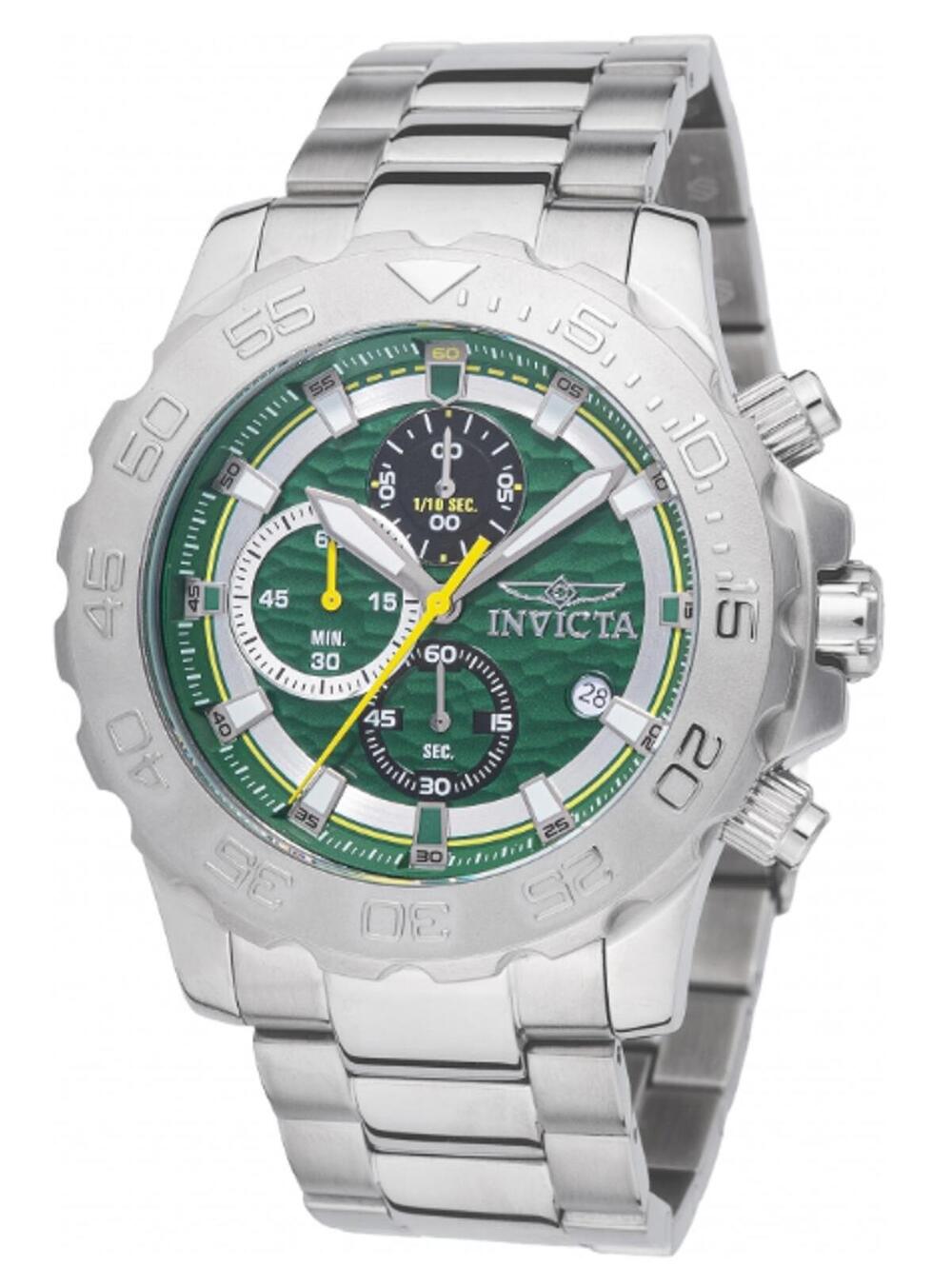 Invicta Pro Diver Men's Watch - iSize Technology - 54mm, Silver (50245)